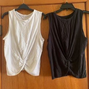 lululemon athletica : Women’s Breeze Through Twist Tank Top, Set of 2